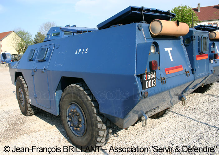 Berliet VXB170, VBRG (Véhicule Blindé à Roues de la Gendarmerie, "Treuil", 664-0013, Groupement Blindé de Gendarmerie Mobile ; 2007