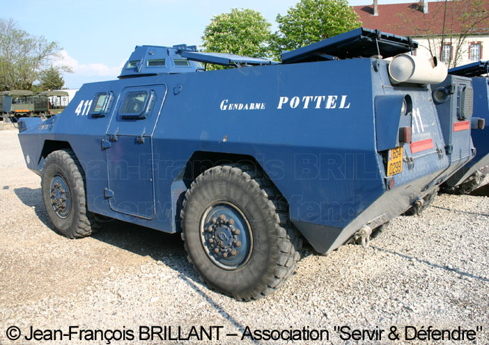 Berliet VXB170, VBRG (Véhicule Blindé à Roues de la Gendarmerie, treuil, 654-0299, Groupement Blindé de Gendarmerie Mobile ; 2007