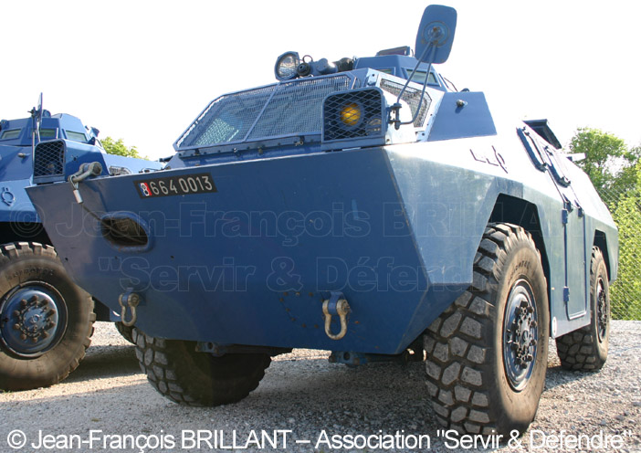 Berliet VXB170, VBRG (Véhicule Blindé à Roues de la Gendarmerie, "Treuil", 664-0013, Groupement Blindé de Gendarmerie Mobile ; 2007