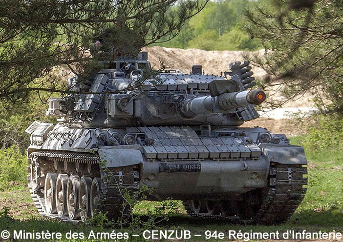 294-0088, AMX30 B2 Brennus ; CENZUB 94e Régiment d'Infanterie ; 2018