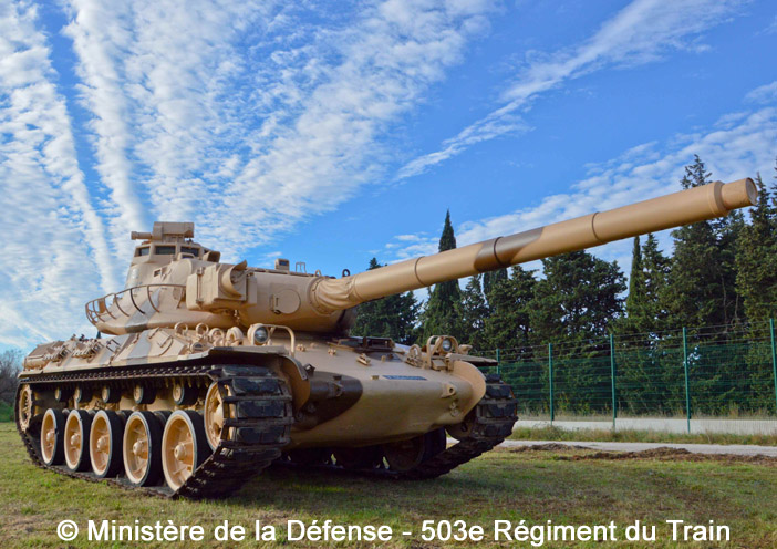 604-0338 : AMX 30B2, 503e Régiment du Train ; 2014