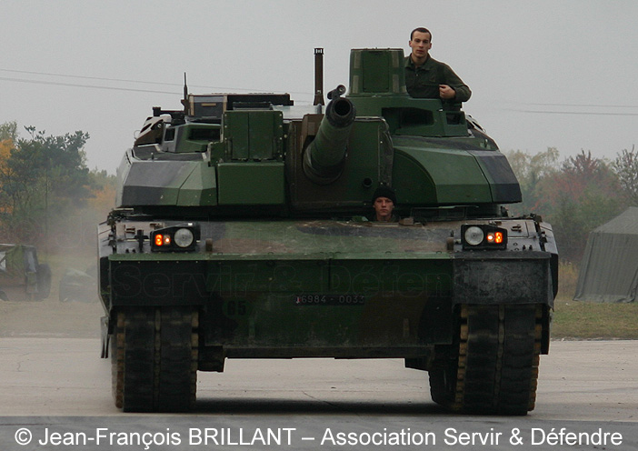 Leclerc, 6984-0033, "Vauxchamps", 501e - 503e Régiment de Chars de Combat ; 2008