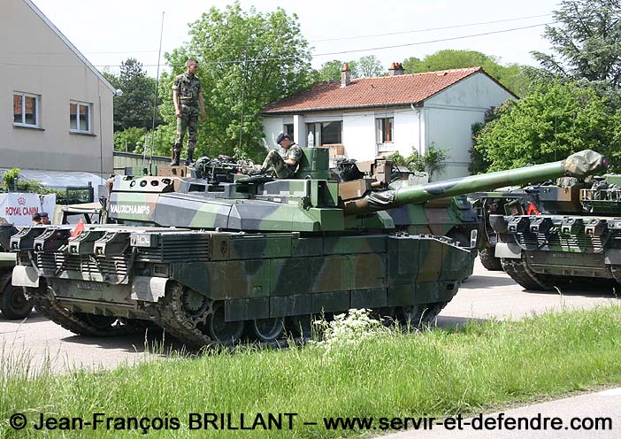 Leclerc, 6984-0033, "Vauxchamps", 1er - 2e Régiment de Chasseurs, Groupe d'Escadrons 1er Chasseurs ; 2005