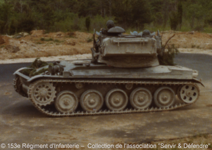 AMX 13-75 SS11 TCM (Télé Commande Manuelle), 153e Régiment d'Infanterie ; date inconnue