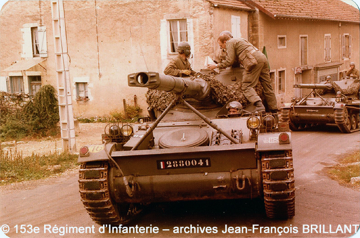 AMX 13-90F1, 288-0041, 153e Régiment d'Infanterie ; 1979