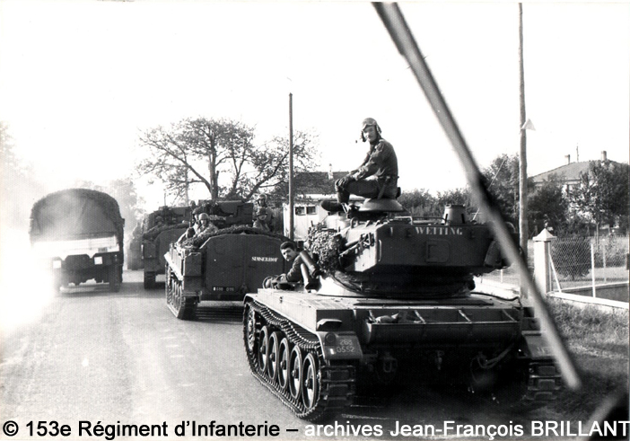 AMX 13-90F1, 268-0552, "Wetting", 153e Régiment d'Infanterie ; 1979