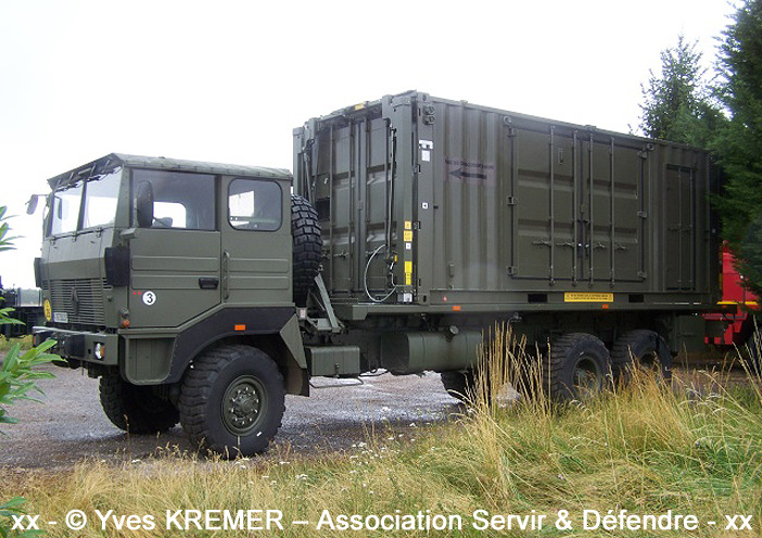 CERPE (Centre de Reconditionnement du Personnel) en conteneur KC20, Renault TRM 10.000 plateau, 7973-0032, unité inconnue ; 2014