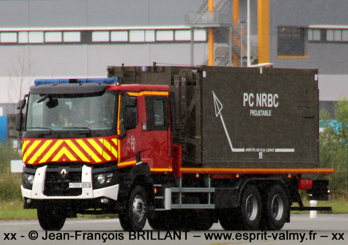 PC NRBC Projetable  sur Renault K380.26, 6x4, 7203-0003, Brigade des Pompiers de l'Air ; 2021