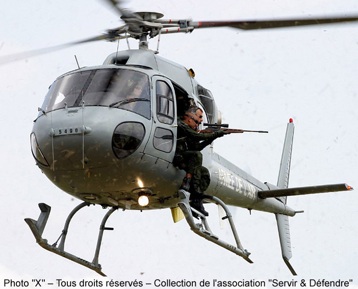 AS 555 AN "Fennec", 5490, (F-RA)VY, Escadron d'Hélicoptères 03.067 "Parisis" ; 2005
