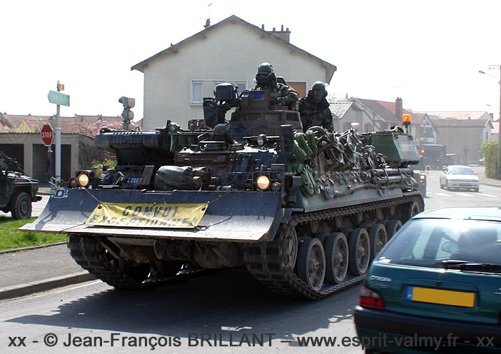 AMX 30D, 6x4-0187, 8e Régiment d'Artillerie ; 2008