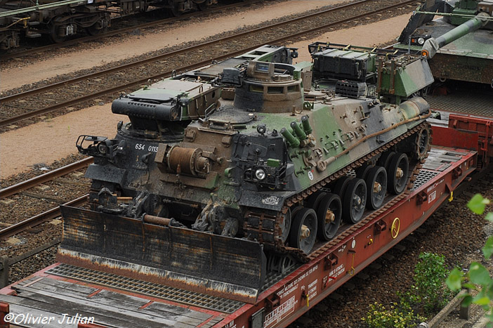AMX 30D, 654-0113, 13e Régiment du Génie ; 2012