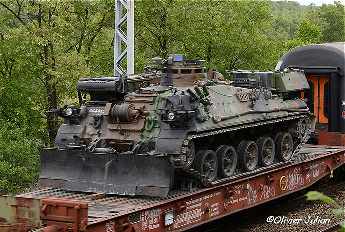 AMX 30D, 664-01xx, 40e Régiment d'Artillerie ; date inconnue