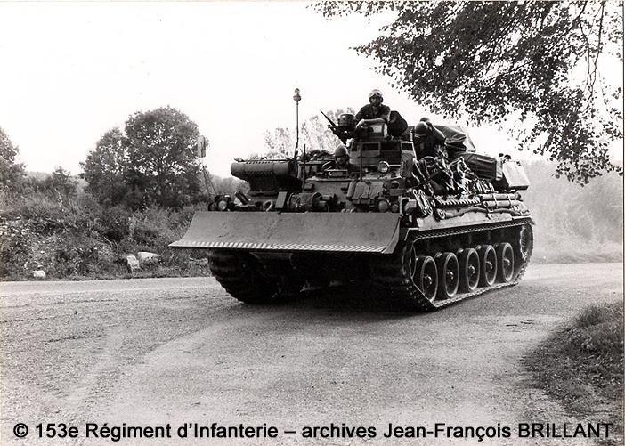 AMX 30D, 674-xxxx, 2e Régiment de Dragons ; 1979