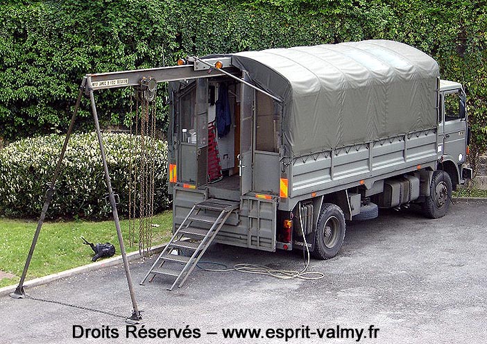 Renault JP11, camion atelier ; Gendarmerie Nationale