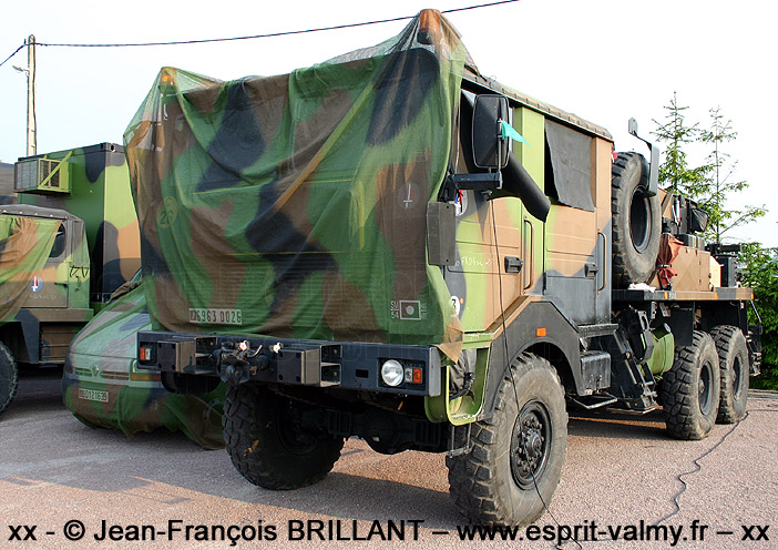 Renault TRM 10.000 CLD (Camion Lourd de Dépannage), 6963-0026, 54e Régiment d'Artillerie ; 2005