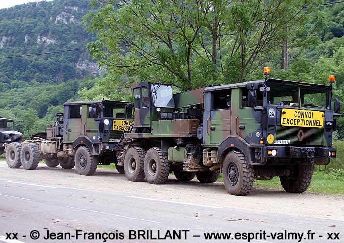 6943-0032 : Renault TRM 10.000 CLD (Camion Lourd de Dépannage), 1er Régiment du Génie ; 2007