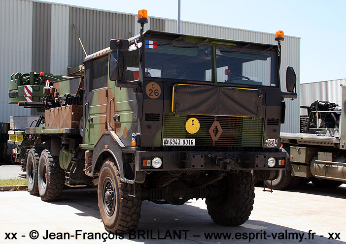 6943-0016 : Renault TRM 10.000 CLD (Camion Lourd de Dépannage), 516e Régiment du Train ; 2010