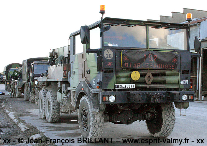 6943-0044 : Renault TRM 10.000 CLD (Camion Lourd de Dépannage), 152e Régiment d'Infanterie ; 2011