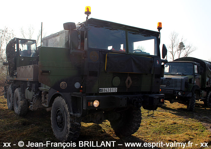 TRM 10.000 CLD (Camion Lourd de Dépannage), 6943-0113, 19e Régiment du Génie ; 2014
