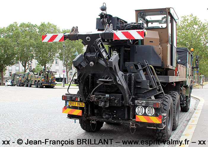 Renault TRM 10.000 CLD (Camion Lourd de Dépannage), 6913-0626, 28e Régiment des Transmissions ; 2021
