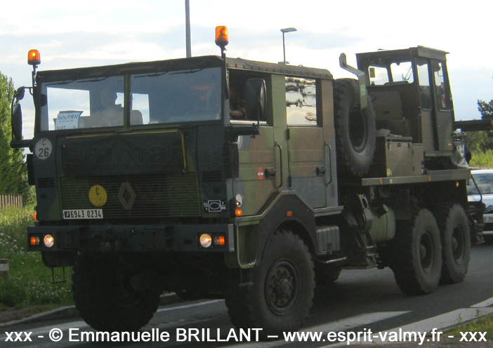 6943-0234 : Renault TRM 10.000 CLD (Camion Lourd de Dépannage, 1er Régiment de Chasseurs ; 2012