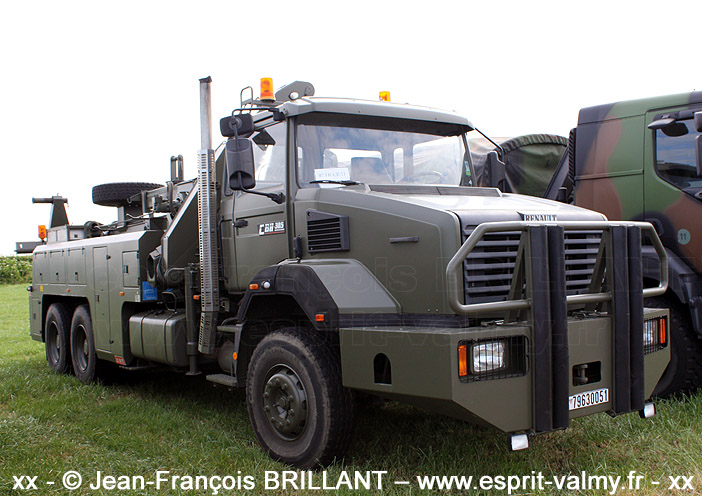 Camion Lourd de Dépannage Routier, Renault CBH 385, équipement CEV ; Armée  de l'Air - Esprit de Valmy, anciennement Servir & Défendre