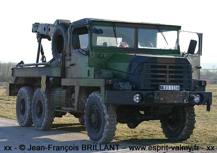 603-1338 : Berliet TBC8KT CMD (Camion Moyen de Dépannage), 402e Régiment d'Artillerie ; 2005