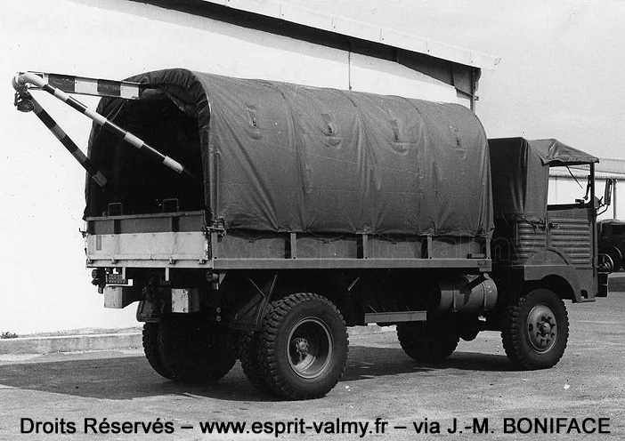 Simca "Cargo" F594 WMC "Lot7" ; Ecole d'Application de l'Infanterie