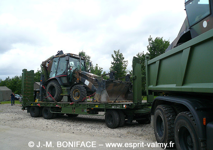 Nicolas A3161F, remorque porte-engins du Génie, 5e Régiment du Génie ; 2007