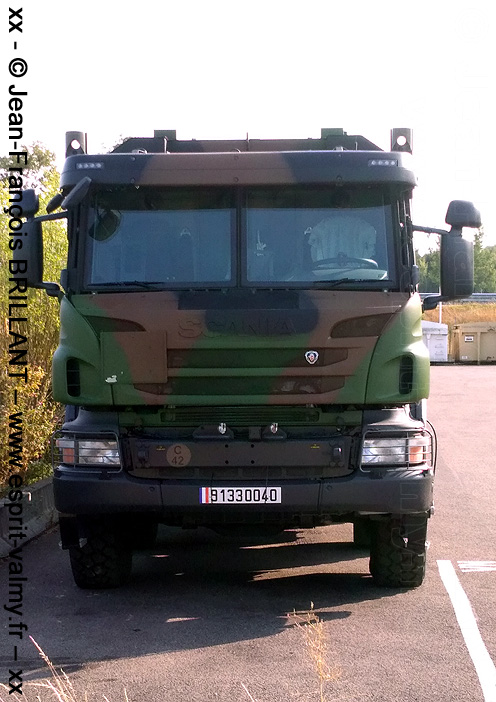 Scania P440 8x6, CARAPACE, 9133-0040, Base Pétrolière Inter-Armées ; 2020