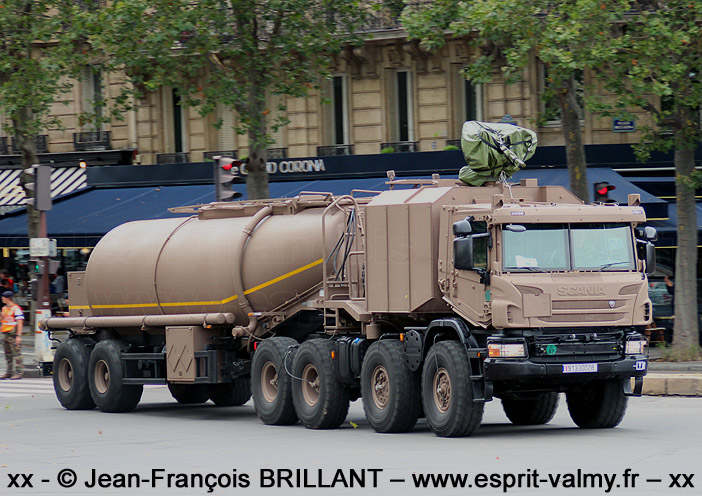 Scania P440 8x4, CARAPACE, 9133-0028, Base Pétrolières Inter-Armées ; 2021