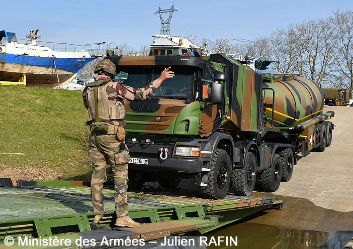 9133-0039 : Scania P440 8x6, CARAPACE, Base Pétrolière Inter-Armées ; 2021