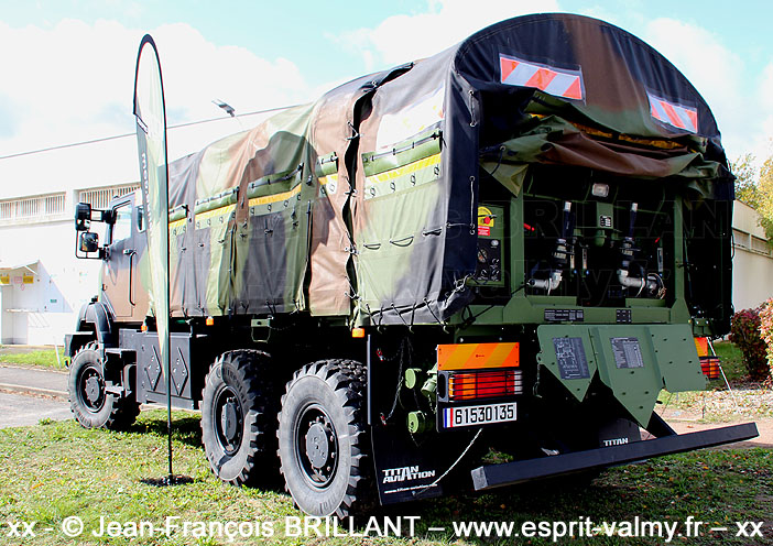 CCPTA : Camion Citerne Polyvalent Tactique Aérotransportable, 6153-0135, Service des Essences des Armées, Forum Entreprises Défense ; 2019