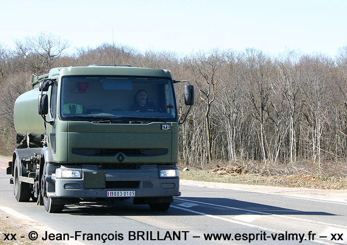 Renault Premium 300.19, Camion Citerne Routier de 13 m3, Centre de Ravitaillement des Essences d'Orges (52) ; 2009