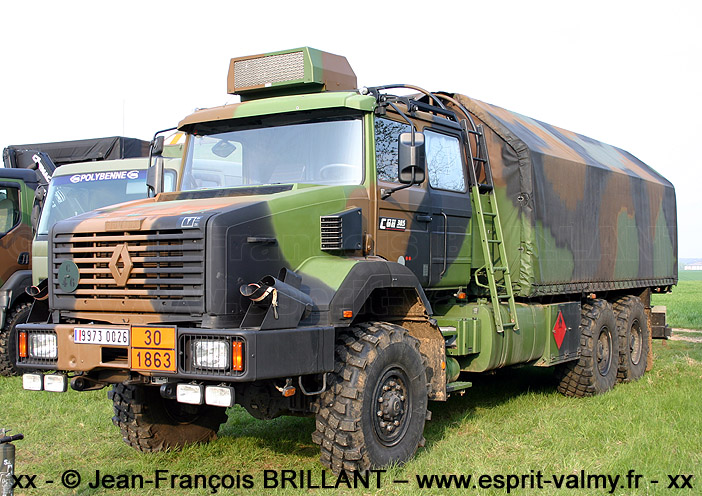 Renault CBH385, citerne de 18m3, 9973-0026 ; Groupement de Soutien des Forces, Base Pétrolière InterArmées ; 2005