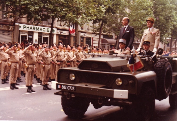 ACMAT TPK4-20-VCT, 682-0733, Présidence de la République ; 14 juillet 1979