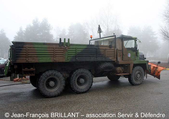 Berliet GBC8KT, cargo, débâch'vite, 293-0882, lame biaise, 57e Régiment d'Artillerie, Section "Pionniers" ; 2006