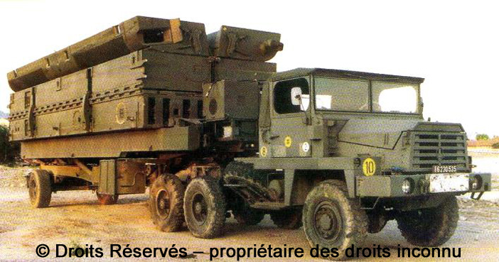 623-0535 : Berliet TBC8KT, TSR (Tracteur de Semi-Remorque), PFM (Pont Flottant Motorisé), STAT ? ; 1982