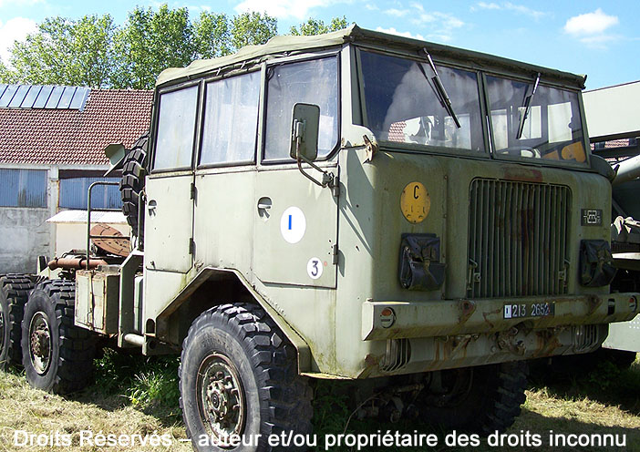 213-2652 : Berliet TBU15, tracteur de semi-remorque, 5e Régiment du Génie ; date inconnue