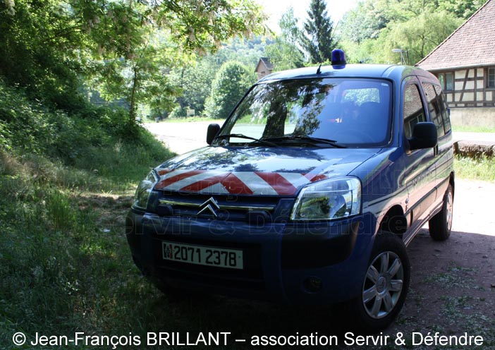 Citroën Dangel Berlingo 1.6 HDi 90, Bivouac, 4x4, 2071-2378, Gendarmerie, Peloton de Gendarmerie de Montagne non identifié ; 2011