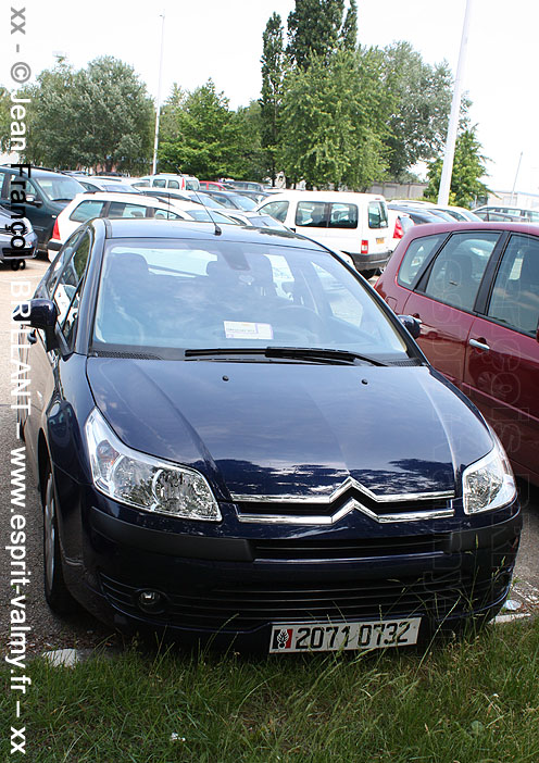 2071-0732 : Citroën C4, Gendarmerie, unité inconnue ; 2010