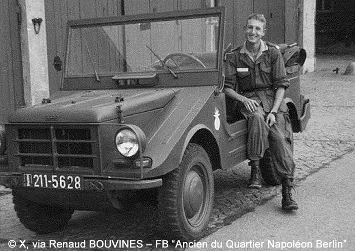 211-5628 : DKW "Munga" F91-4, Forces Françaises de Berlin ; 1967