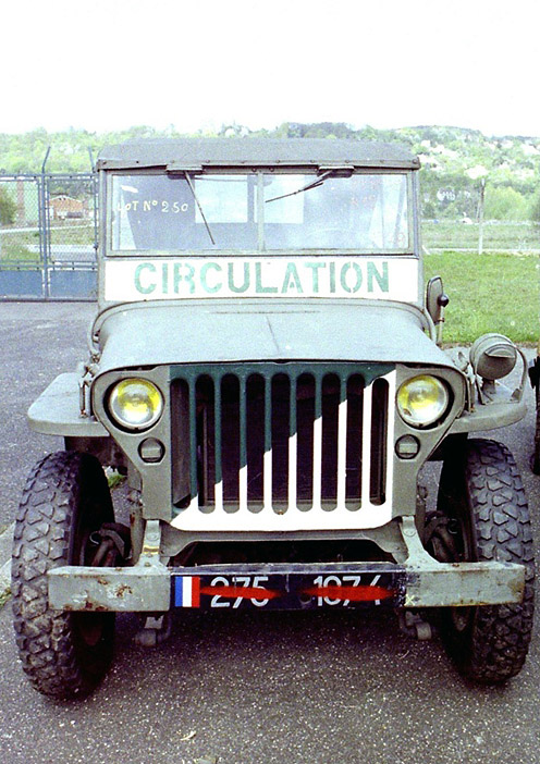 275-1074 : Ford GPW, VLTT (Véhicule de Liaison Tout Terrain), unité inconnue, vente des Domaines, 1993 (photo (C) CCKW285240)