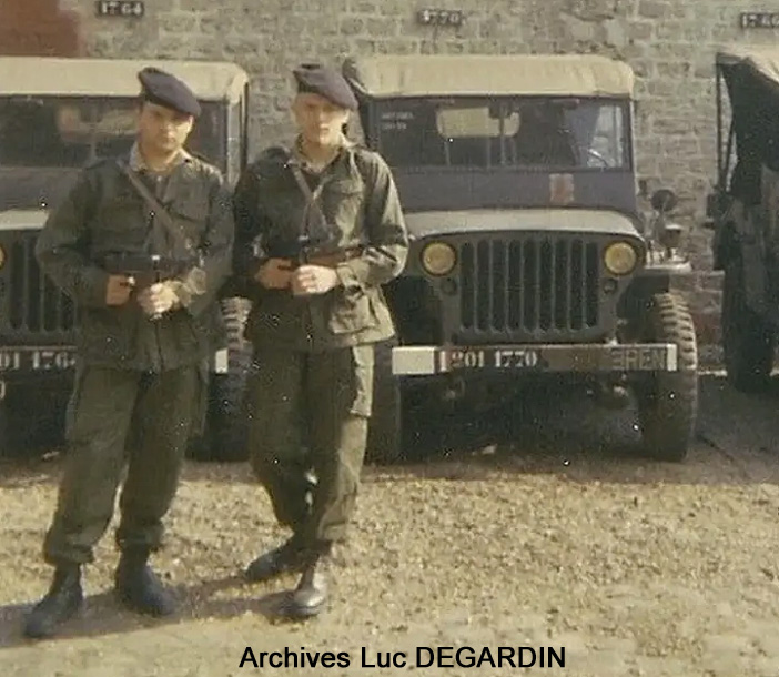 201-1770 : Hotchkiss M201, 39e Régiment d'Infanterie ; 1970