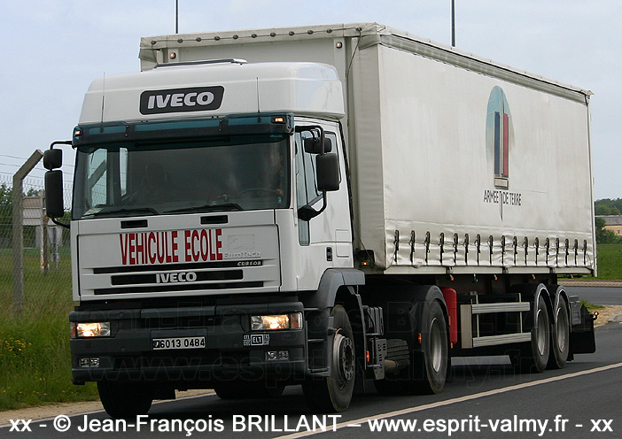 6013-0484 : Iveco EuroTech Cursor, tracteur de semi-remorque école de conduite,CIEC Châteauroux ; 2006