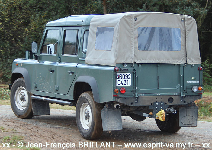 Land Rover Defender 110 Td4, 2.4, crew-cab, 6092-0421, Ecoles Militaires de Bourges ; 2013