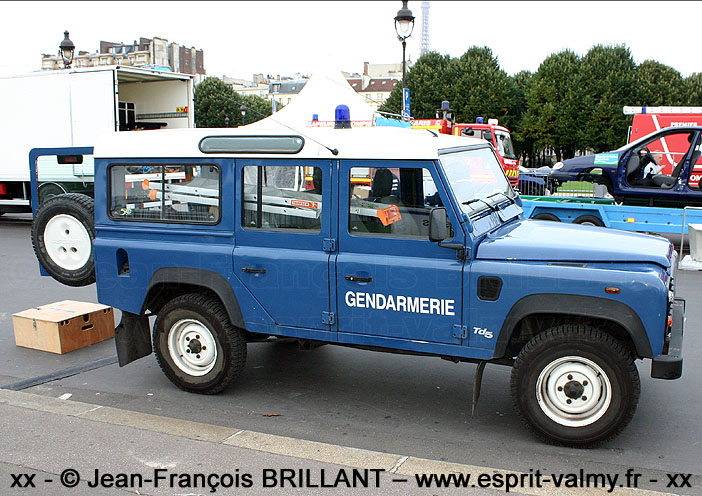 NOREV - Affichette Revendeur Originale - 152 - Land Rover Gendarmerie