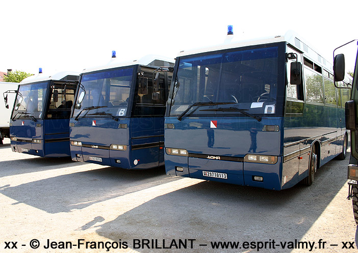 Lohr L96, 2971-0113, -0114 et -0115, Groupement Blindé de la Gendarmerie Mobile ; 2007
