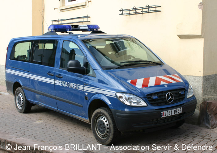 Mercedes Vito 111 CDI 4x4, 2081-0632, Brigade Territoriale de Wasselonne ; 2010