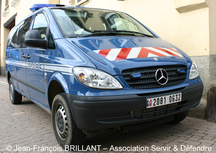 Mercedes Vito 111 CDI 4x4, 2081-0632, Brigade Territoriale de Wasselonne ; 2010